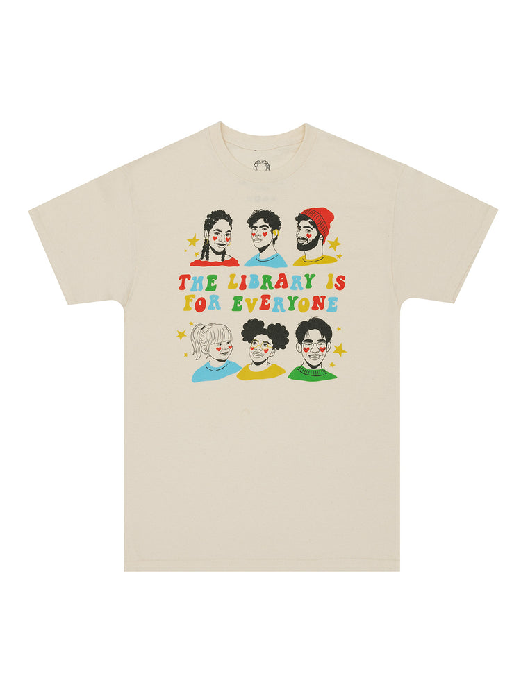 Mychal Threets: The Library is for Everyone unisex t-shirt