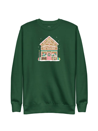 Gingerbread Bookshop unisex sweatshirt