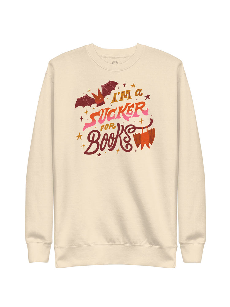 I'm a Sucker for Books unisex sweatshirt