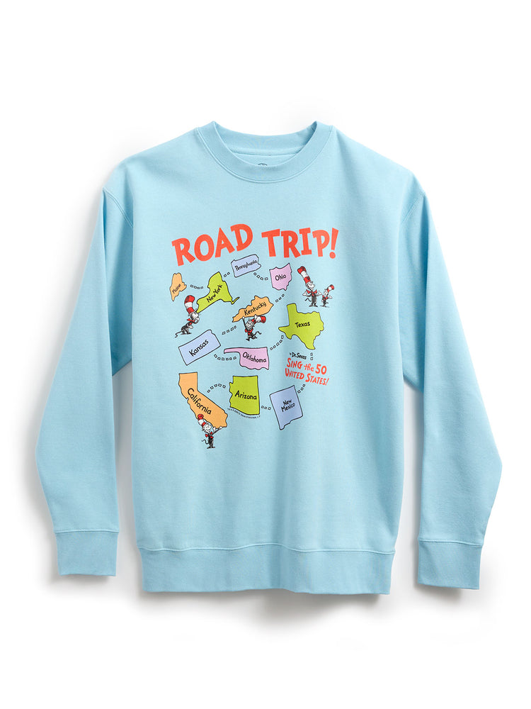 Dr. Seuss: Road Trip unisex sweatshirt