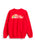 Reading Rainbow embroidered youth red sweatshirt