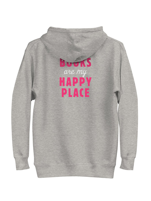 Emily Henry: Books Are My Happy Place embroidered unisex hoodie