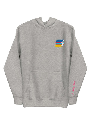 Emily Henry: Books Are My Happy Place embroidered unisex hoodie