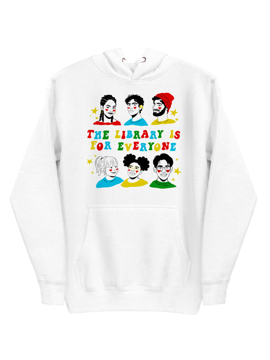 Mychal Threets: The Library is for Everyone unisex hoodie