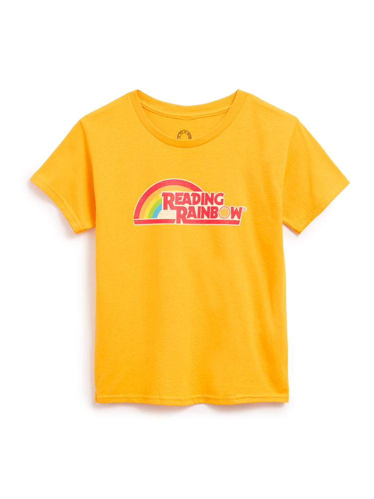 Reading Rainbow youth gold t-shirt