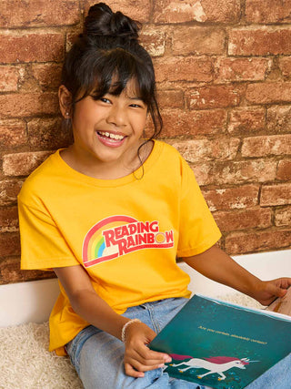 Reading Rainbow youth gold t-shirt