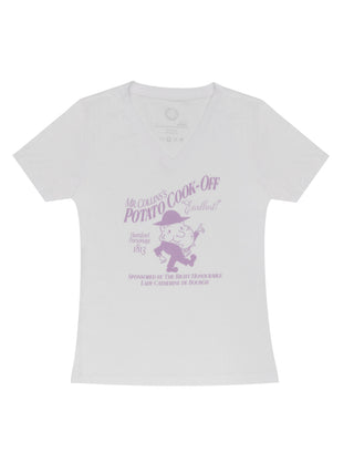 Pride and Prejudice - Mr Collins's Potato Cook-Off women's v-neck t-shirt