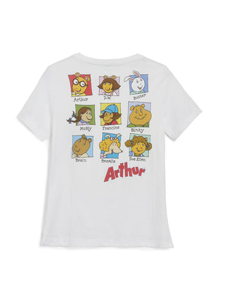 Arthur™: Friends women's v-neck t-shirt