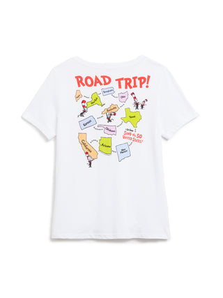 Dr. Seuss: Road Trip women's v-neck t-shirt