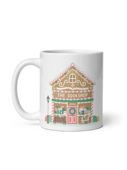 Gingerbread Bookshop mug