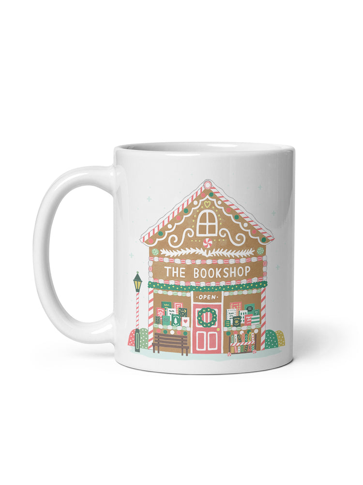 Gingerbread Bookshop mug