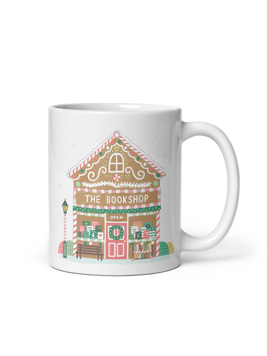 Gingerbread Bookshop mug