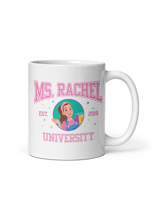 Ms. Rachel University mug