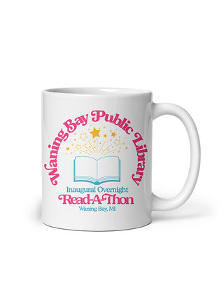Emily Henry: Funny Story Waning Bay Public Library mug
