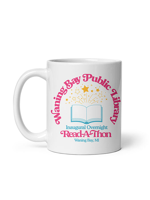 Emily Henry: Funny Story Waning Bay Public Library mug