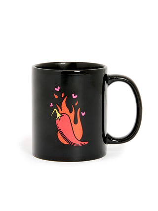 Santa: He Sees What You've Been Reading mug