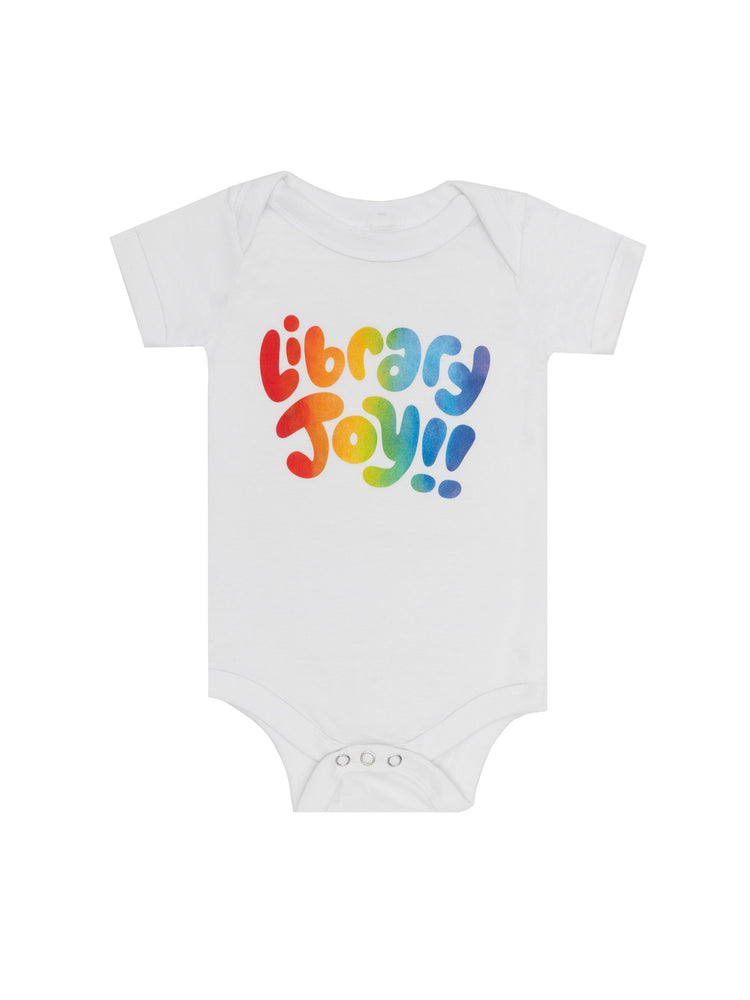 Mychal Threets: Library Joy baby bodysuit