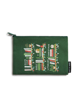 Have Your Shelf a Literary Christmas pouch