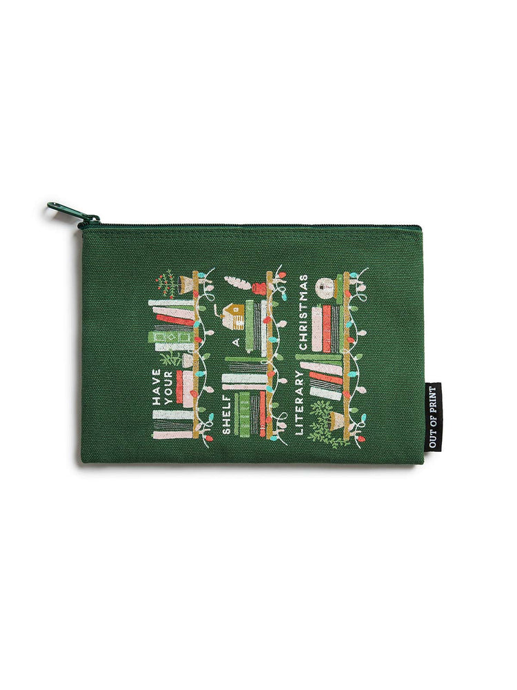 Have Your Shelf a Literary Christmas pouch