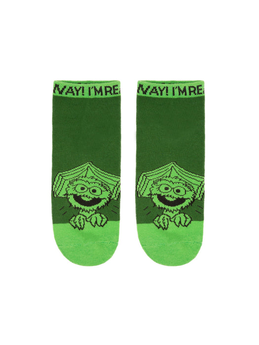 Sesame Street Adult Ankle Socks 4-pack