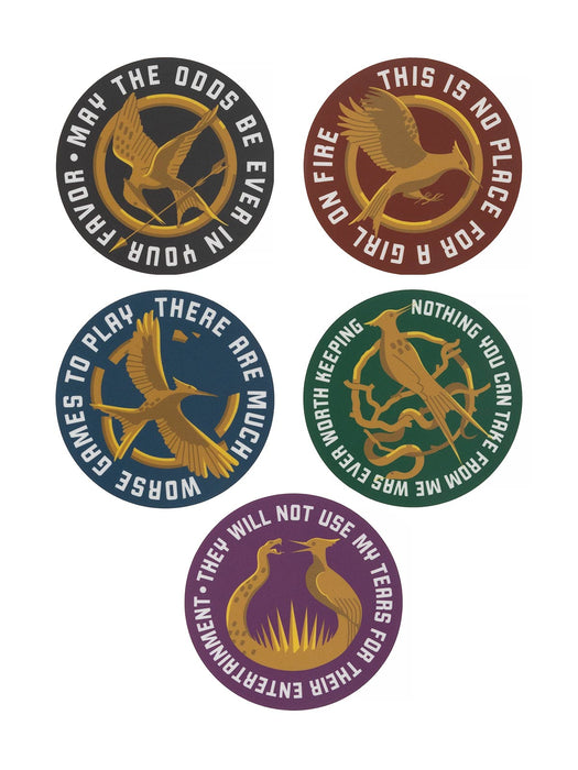 Hunger Games: Mockingjay Icon Stickers - Set of 5
