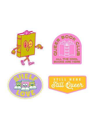Still Here, Still Queer Pride Stickers - Set of 4