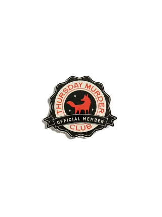 Thursday Murder Club Stickers - Set of 4