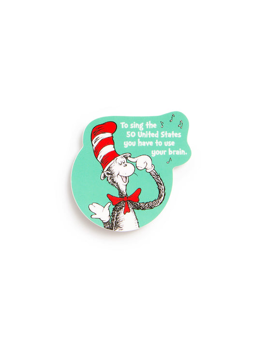 Dr. Seuss: Sing the 50 United States! Stickers - Set of 4