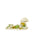 Frog laying on the ground listening to Toad reading a book under a mushroom