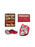 Four themed stickers displayed on a clean white background, featuring gothic and horror designs including 'Interview With The Vampire' text, a cassette tape, a skull wearing a crown, and a red rat.