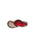 A small sticker featuring a red and black illustrated rat on a light beige background, centered on a plain white backdrop.