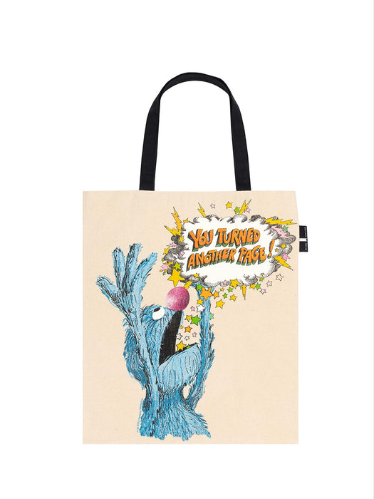 Sesame Street: The Monster at the End of This Book tote bag