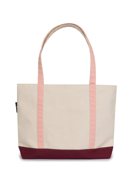 Book Bag large zippered tote