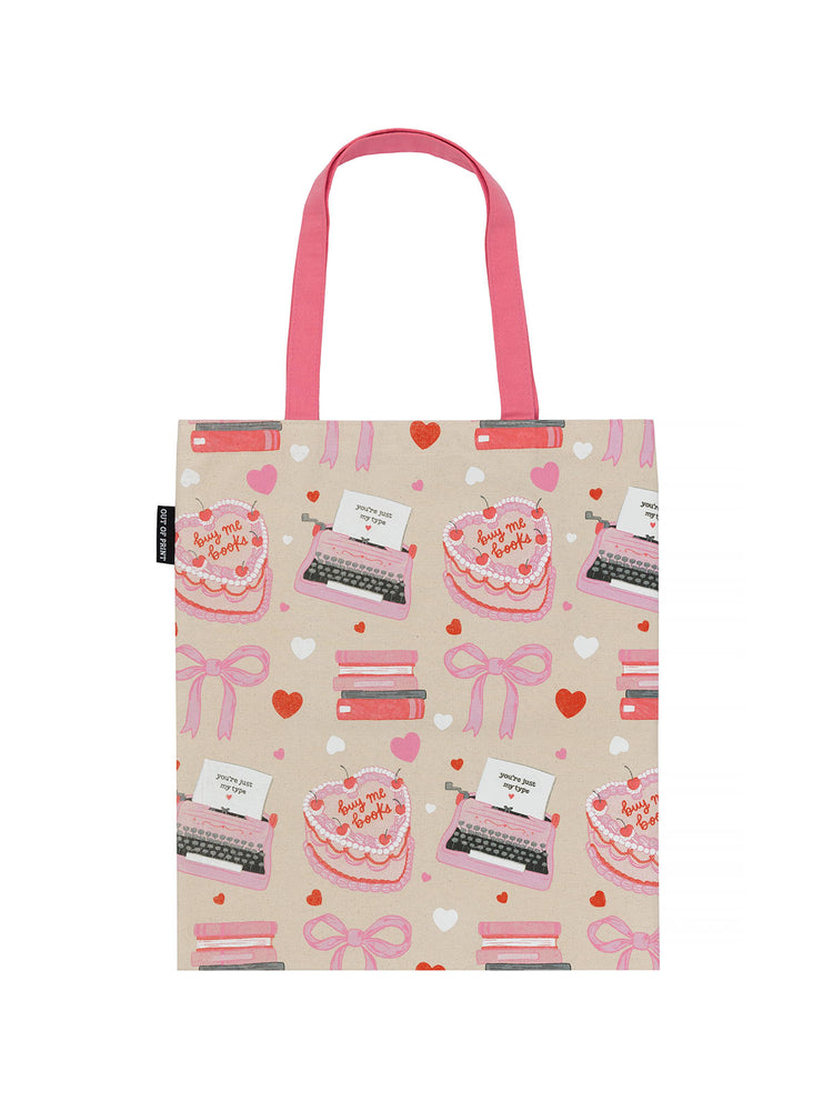 Book Love tote bag