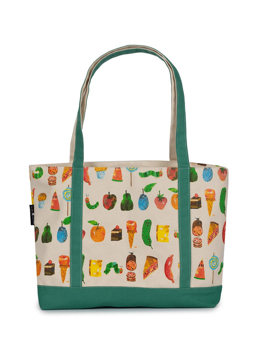 World of Eric Carle The Very Hungry Caterpillar large zippered tote