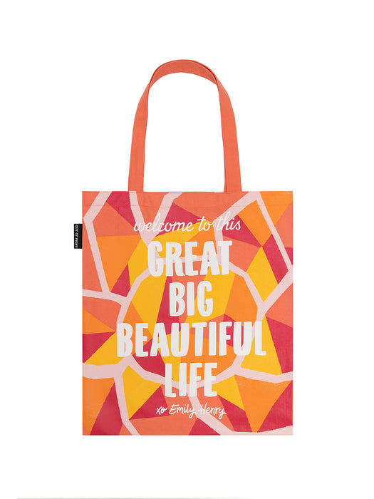Emily Henry: Great Big Beautiful Life tote bag