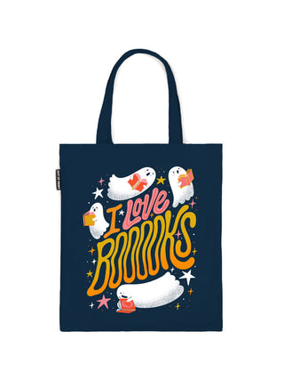 I Love Booooks tote bag