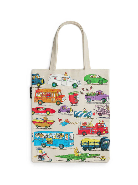 Richard Scarry: Cars and Trucks and Things That Go tote bag
