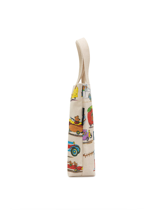 Richard Scarry: Cars and Trucks and Things That Go mini tote bag side