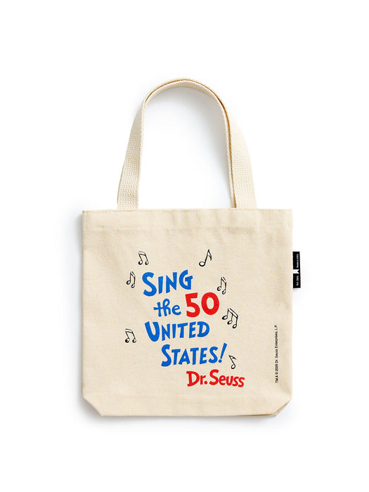 Dr. Seuss: Sing the 50 United States! mini tote bag