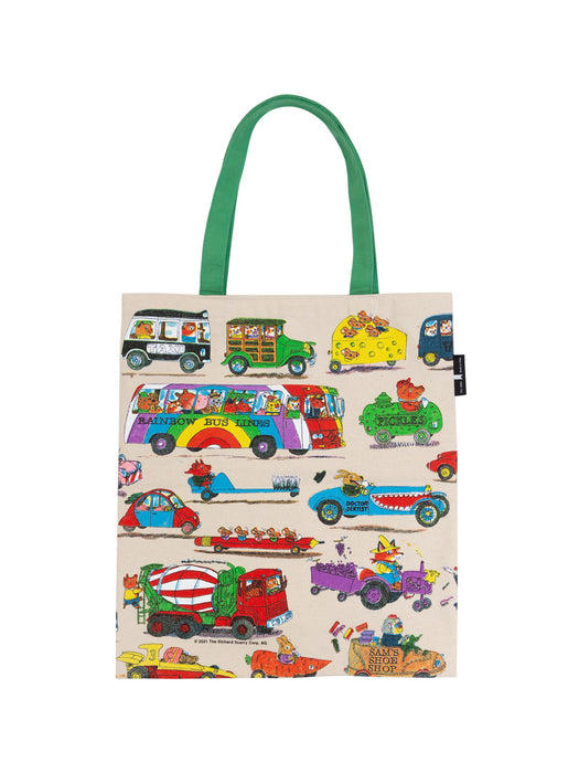 Richard Scarry: Cars and Trucks and Things That Go tote bag