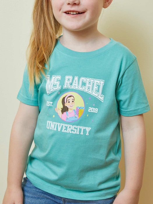Ms. Rachel University kids' t-shirt