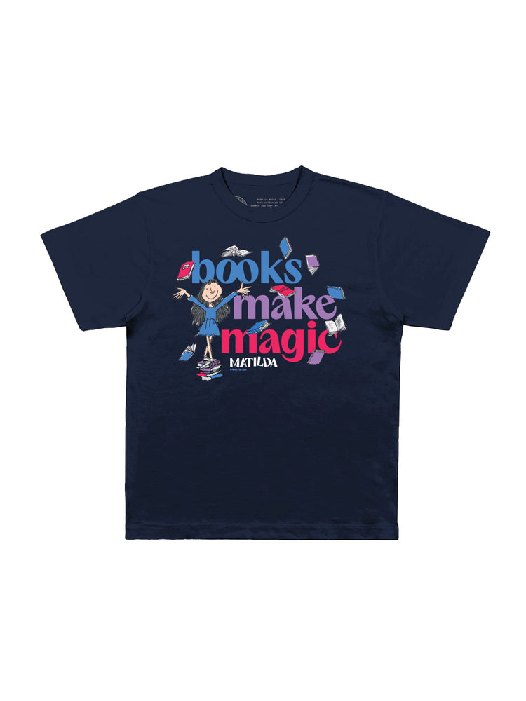 Matilda: Books Make Magic kids' t-shirt