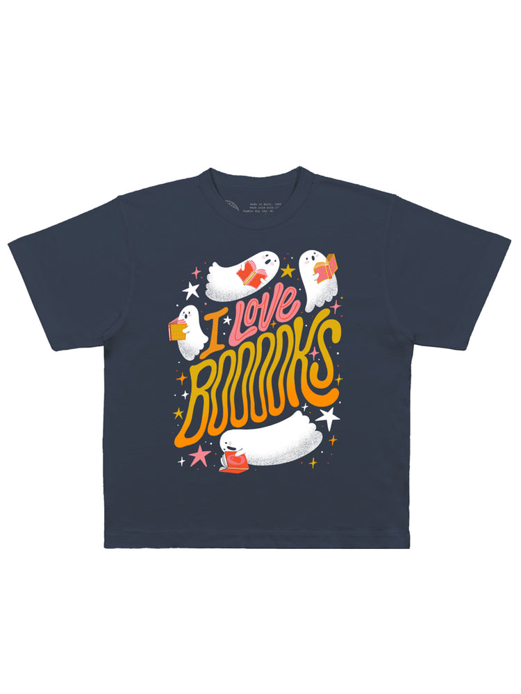 I Love Booooks kids' t-shirt