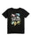 Black t-shirt with colorful dragon design and 'Future Wingleader' text on a white background