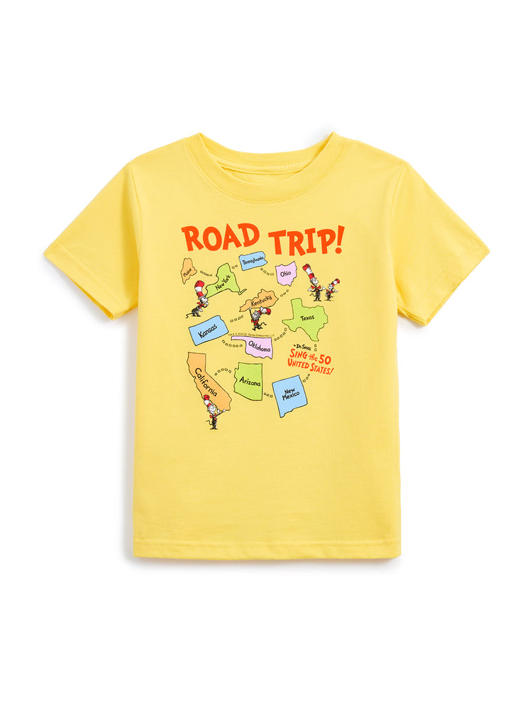 Dr. Seuss: Road Trip kids' t-shirt