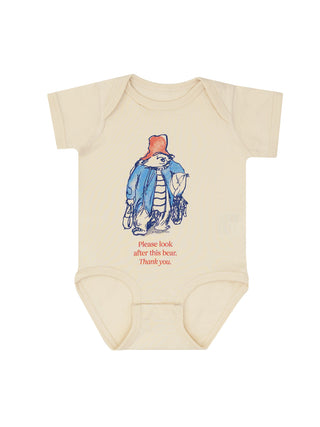 Paddington Bear: Please Look After This Bear baby bodysuit
