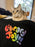 Mychal Threets: Library Joy unisex blue t-shirt