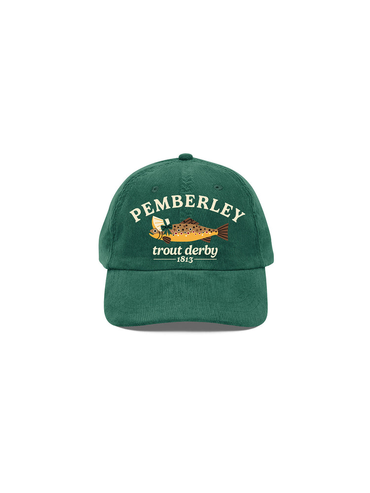 Pride and Prejudice - Pemberley Trout Derby cap