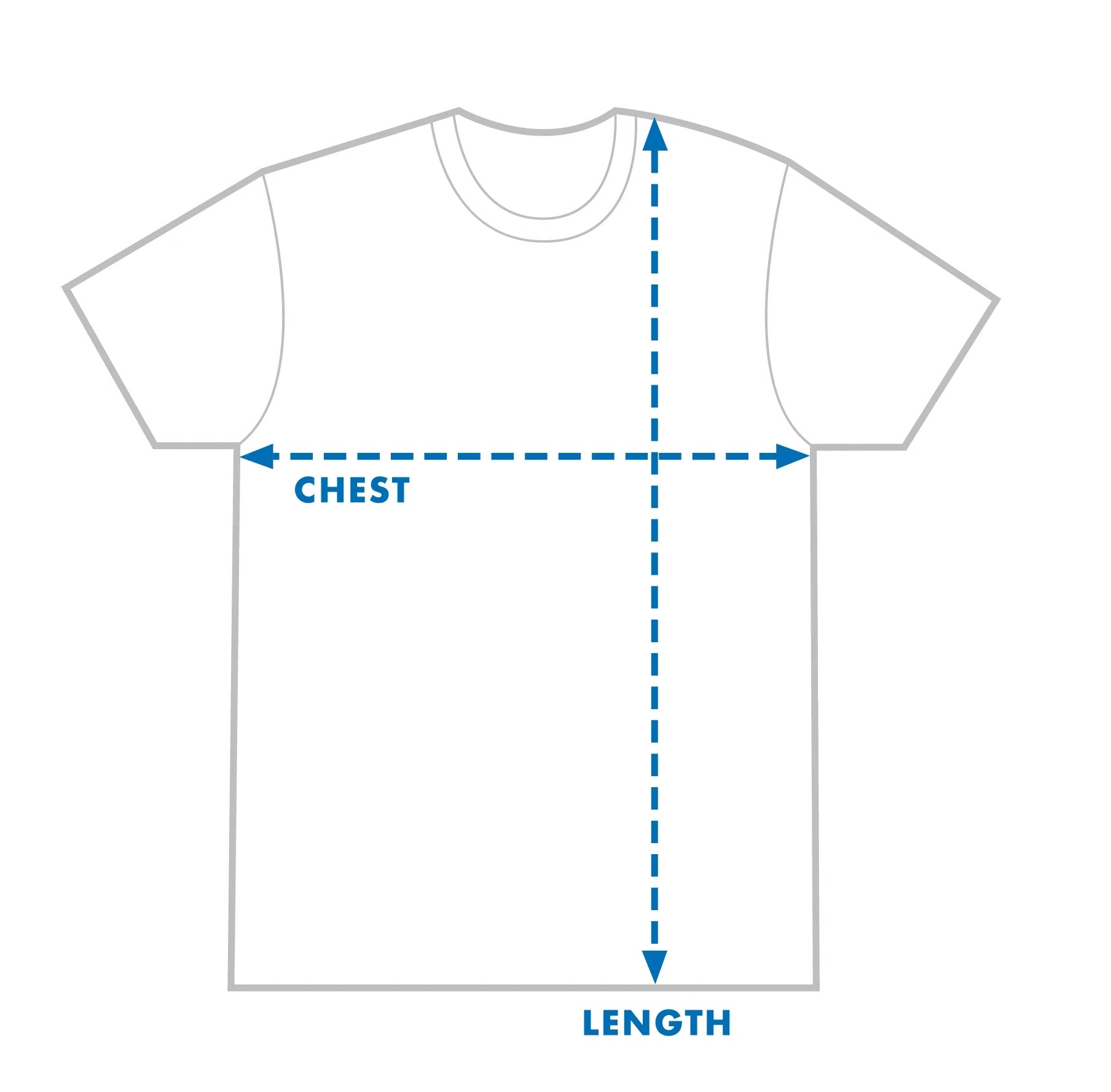 100% Cotton size chart image
